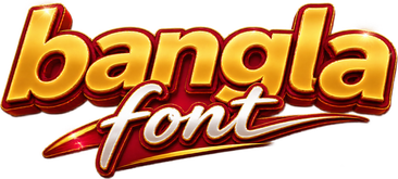 bangla font logo